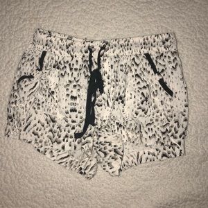 Cheetah style shorts
